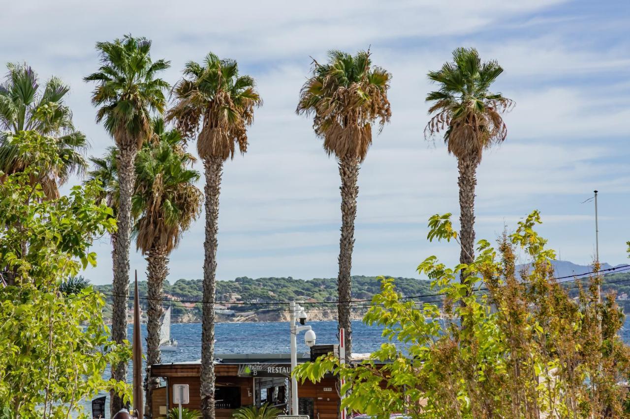 Les Balcons De Bandol Centre Ville Avec Vue Mer Et Face A La Plage Exterior foto